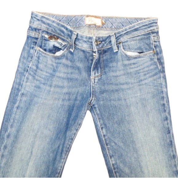 PAIGE Anthropologie “Fair Fax” Boot Cut Denim Jeans Women’s Size 29 - Picture 4 of 14